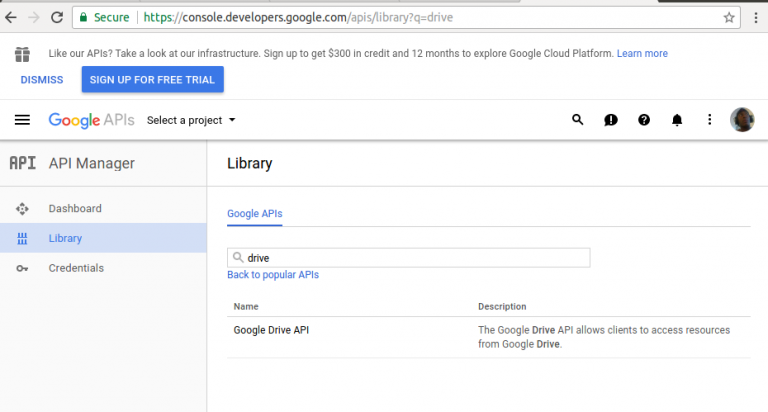 google drive api python upload file
