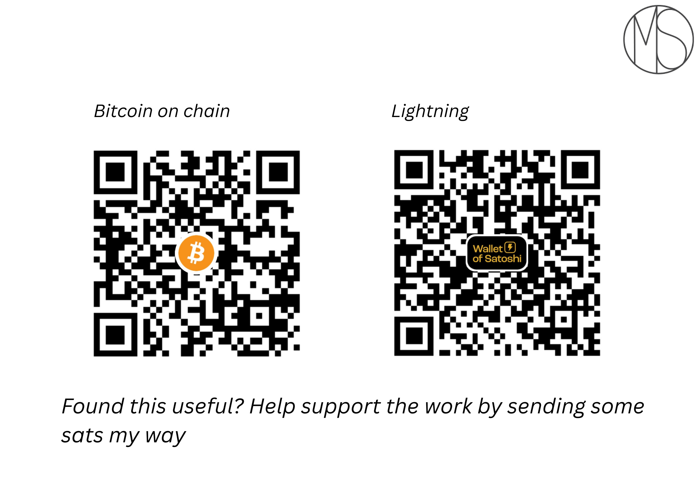 Bitcoin qr code